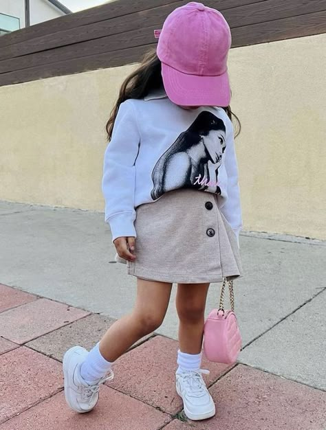 Cute Little Kid Outfits Girl Style, Kids Dress Up, Girls Style, Stylish Kids, Kids Style