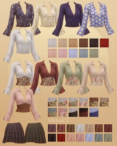 Cottagecore Outfits Sims 4, Sims 4 Cc July 2024, Sims 4 60s Clothes, Sims Cc Long Skirt, Sims 4 Cc Clothes Fairy Grunge, Sims 4 Cc 1970s, French Core Outfits, Sims 4 Top Cc Female, Sims 4 Business Casual Cc