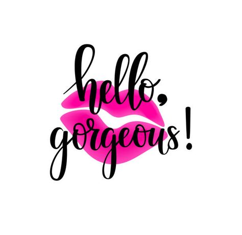 Hello Gorgeous Quote, Wall Poster Decor, Beauty Bar Salon, Good Girl Quotes, Girl Quote, Poster Decor, Amazon Gift Card, Makeup Bundles, Positive Vibes Only