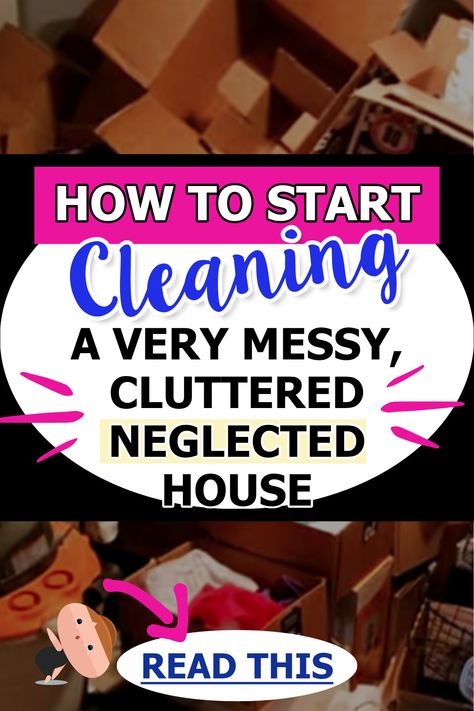 Clean And Organized Home Clutter Free, Declutter Whole House In A Weekend, Full House Deep Cleaning Checklist, Guide To Decluttering Home, How To Clean And Organize A Messy House, Declutter Help, Clean Clutter, Easy House Cleaning, Getting Organized At Home