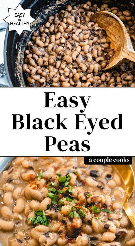 Black Eyed Peas And Sausage Recipe, Vegetables For Party, Black Eyed Peas Recipe Stove Top, Fresh Black Eyed Peas Recipe, Easy Black Eyed Peas Recipe, Canned Black Eyed Peas Recipe, Easy Black Eyed Peas, Black Eyed Peas Recipe Vegetarian, February Meals