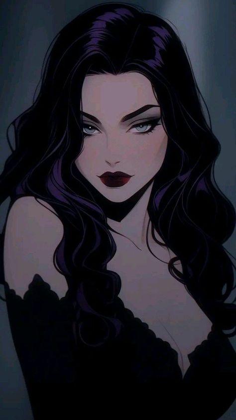 Yennefer Of Vengerberg, Dark Feminine Aesthetic, Poses References, Digital Art Anime, Arte Fantasy, Cartoon Profile Pics, Girly Art, Character Portraits, A Drawing