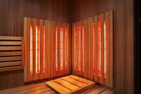 How to Build a DIY Infrared Sauna Diy Infrared Sauna, Infrared Sauna Room, House Sauna, Best Infrared Sauna, Salt Cave Spa, Cave Spa, Infrared Sauna Benefits, Float Therapy, Sauna Hot Tub