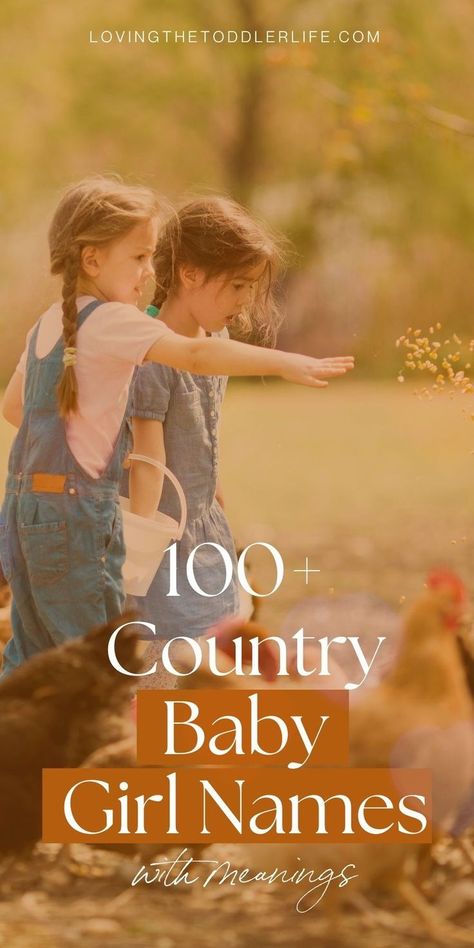 Wanna know the country baby girl names we are seriously crushing on for 2024? This Southern baby names list are the baby girl names that you don't hear every day - whether you love cute baby names, unique baby names, or majorly uncommon baby names, this full list of country baby names with meanings will give you tons of name inspiration for that sweet little one of yours! Girl Double Names, Cute Baby Names Unique, C Girl Names, Country Baby Girl Names, Southern Baby Girl Names, Nature Girl Names, Southern Girl Names, Country Girl Names, Biblical Girl Names