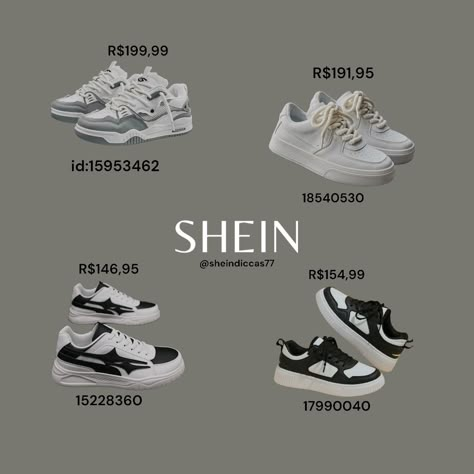 Shein Shoes Outfit, Shein Shoes Codes, Shein Sneakers, Id Shein, Comfy Trendy Outfits, Blue Academia, Shein Id, Shein Codes, Biker Girl Outfits