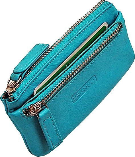 Branco GoBago Leather Key Case Key Holder Car Case, turquoise, s, Key Case : Amazon.de: Fashion Simple Pouch, Leather Goodies, School Pencil Case, Pouch Diy, Leather Craft Projects, Leather Key Case, Key Bag, Leather Coin Purse, Barbie Accessories