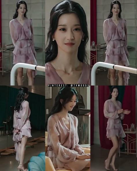 Graceful Family Korean Drama Outfits, Lee Ra El Outfit, Eve Korean Drama Outfit, Kdrama Rich Girl Outfit, Kdrama Women Outfits, Eve Kdrama Outfits, Seo Ye Ji Outfit, Kdrama Dress, Kdrama Outfits Women