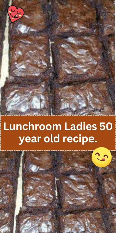 This would refer to a classic, time-tested recipe that has been used in school cafeterias. It could be anything from a hearty casserole to a sweet dessert, known for its simplicity and crowd-pleasing nature. School Cafeteria Brownies, School Food Service Recipes, School House Brownies, Vintage School Cafeteria Recipes, Old School Lunches Recipes Cafeterias, School Brownies Recipe, Lunch Ladies Brownies, Old Fashioned Brownies, Lunchroom Ladies Brownies