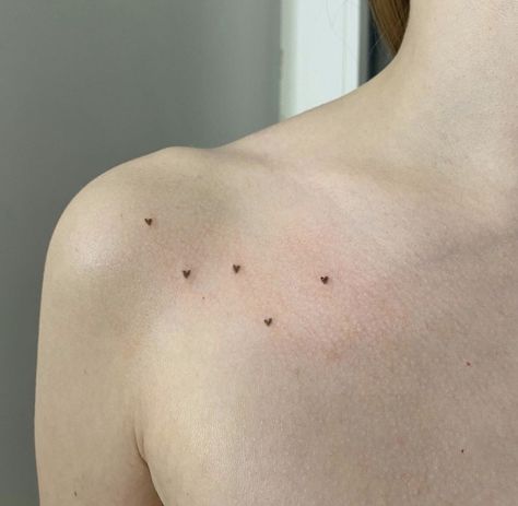 Small Brown Heart Tattoo, Small Heart Freckle Tattoo, Tattoos To Cover Moles, Small Brown Tattoo, Heart Freckle Tattoo Arm, Mole Tattoo Ideas, Heart Mole Tattoo, Brown Heart Tattoo, Faded Tattoos Before And After