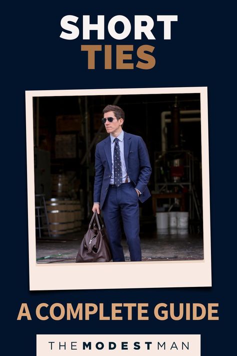 Ties too long? Here’s everything you need to know about wearing ties as a shorter man (including where to buy short neckties). Short Men Haircuts, Dress To Look Taller, Short Men Style, Suits For Short Men, Four In Hand Knot, Guys Jeans, Jeans For Short, Half Windsor, Guys Shoes