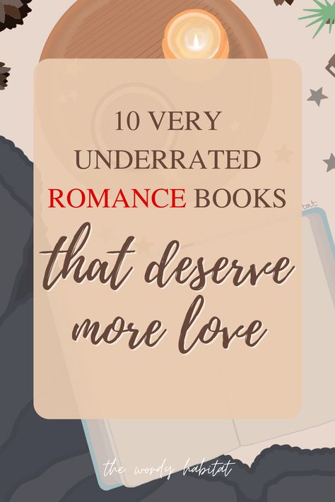 10 very underrated romance books that deserve more love Cozy Romance Books, Cozy Romance, Romance Book Recommendations, Sweet Romance Books, Romance Books To Read, Feel Good Books, Only One You, Sweet Romance, Romance Books