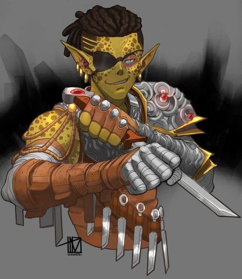 Githzerai Character Art, Spelljammer Character Art, Githyanki Art, Spelljammer Characters, Githyanki Male, Dungeons And Dragons Races, Dnd Races, Arte Cyberpunk, Fantasy Races