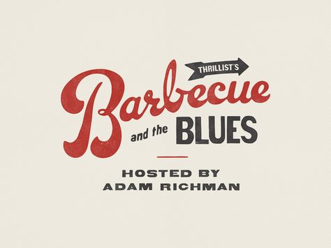 Barbecue and the Blues Food Logos, Food Logo Design Inspiration, Dog Logo Design, Barbecue Design, Bbq Shirt, Identity Inspiration, Food Logo Design, Food Logo, Retro Logos