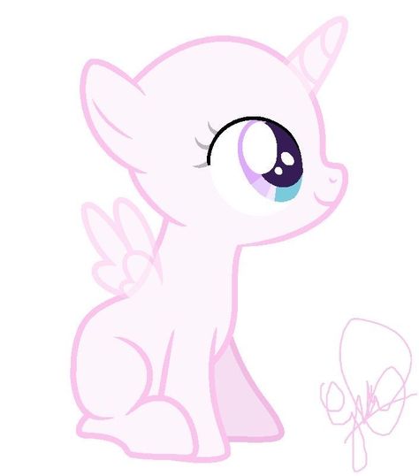 My Little Pony Base, Pony Base, Mlp Bases, Mlp Base, Body Base Drawing, Mlp Fan Art, Creative Drawing Prompts, Anime Base, My Little Pony Drawing