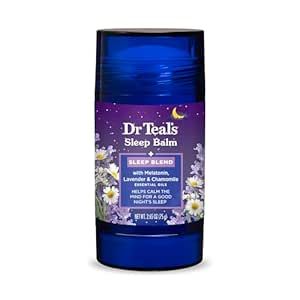 Dr Teal's Sleep Body Balm with Melatonin, Lavender & Chamomile Essential Oils, 2.5oz Chamomile Essential Oil, Body Balm, The Balm, Essential Oils, Lavender, Sleep, Skin, Christmas