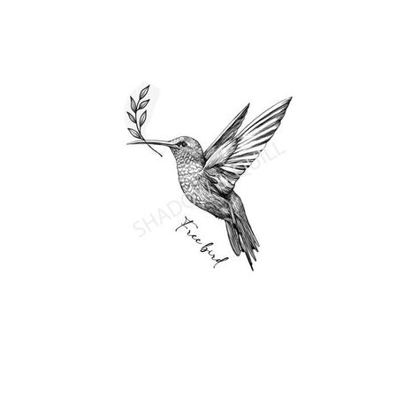 Hummingbird Tattoo In Memory Grandma, Birds Tattoos For Women, Tattoo Grandparents, Fine Line Hummingbird Tattoo, Hummingbird Tattoo Black, Tattoos Simplistic, Tattoos Elegant, Grandparents Tattoo, Small Hummingbird Tattoo