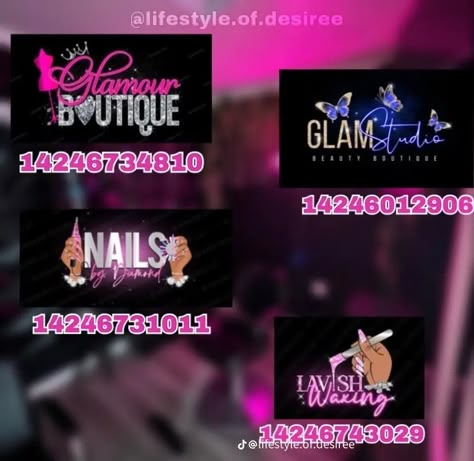 House Codes For Bloxburg, Bloxburg Shein Decal Code, Bloxburg Laundry Mat Decal Codes, Nail Salon In Bloxburg, Outside Bloxburg Decals, Bloxburg Protest Decals, Beauty Salon Bloxburg, Nails Codes Bloxburg, Bloxburg Salon Decal Codes