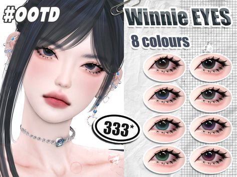 Eye Sims 4 Cc, Sims 4 Asian Makeup, Mod Makeup, Sims 4 Nails, Sims 4 Hair Male, Sims 4 Cc Eyes, Sims 4 Tsr, Sims 4 Cas Mods, Makeup Cc