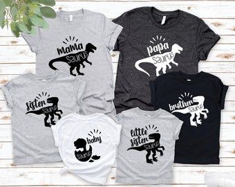 Dinosaur Family, Dino Shirt, Big Brother Shirt, Funny Mom Shirt, Dinosaur Shirt, Brother Shirts, Family Tees, Funny Family, Sister Shirts