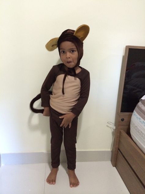 Monkey Costume Kids, Monkey Costume Diy, Kids Monkey Costume, Monkey Costume, Monkey Costumes, Bricolage Halloween, Pippi Longstocking, Kids Dress Up, A Monkey