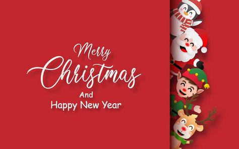 New Year Card Design, Happy New Year Pictures, Merry Christmas Quotes, Merry Christmas Pictures, Xmas Greetings, Happy New Year Design, Happy Merry Christmas, Happy New Year Images, Happy New Year Cards