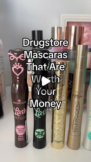 114K views · 9.8K likes | Jessica | Makeup, Skincare & Life on Instagram: "Drugstore mascaras that are worth your money! #makeupdrugstore #makeupreview #drugstoremascara #mascarareview #makeupilove #affordablemakeup" Best Mascara Drugstore, Best Drugstore Mascara, Drugstore Mascara, Mascara Review, Best Mascara, Affordable Makeup, Drugstore Makeup, Makeup Reviews, Makeup Skincare