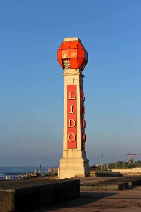 Margate | Lido | Landmark | Beach | Seaside | Blue Sky | Photography | Kent | Margate Beach, Margate Kent, Blue Sky Photography, Kent Coast, Sky Photography, The Good Old Days, Theme Park, Travel