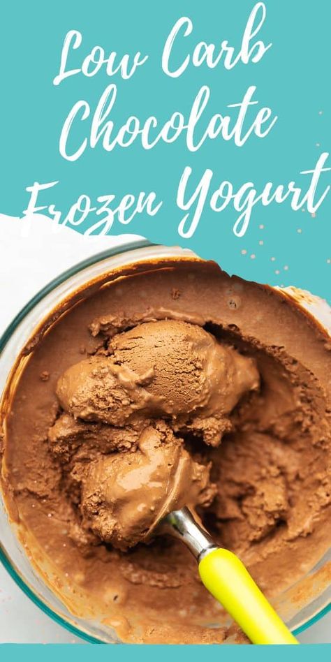 Low Carb Frozen Yogurt, Keto Frozen Desserts, Keto Frozen Yogurt, Keto Yogurt Dessert Recipes, Keto Recipes With Yogurt, Keto Yogurt Recipe, Keto Yogurt, Sugar Free Frozen Yogurt Recipe, Frozen Yogurt Recipe