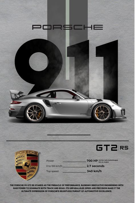 Super Car Poster, Porsche Cars Wallpapers, Gt2rs Wallpaper, Car Posters Aesthetic, Porsche Gt2 Rs Wallpaper, Porshe 911gtr Wallpaper, Car Posters Design, Porsche Gt3 Rs Wallpapers Iphone, Porshe 911gtr