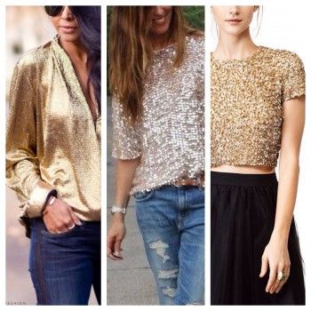 GOLD TOP. Metallic for every ocassion. Check my blog on how to weart it www.SallySalas.com #closetessentials Chic Metallic Tops With Shine Detail, Trendy Gold Fitted Top, Chic Metallic Shine Tops, Glamorous Shiny Gold Tops, Gold Shimmer Stretch Tops, Closet Essentials, Gold Top, Top Trends, Lace Top