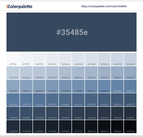 Blue Color Hex, Pantone Color Book, Space Information, Color Palette From Image, Pantone Color Chart, Rgb Color Codes, Hexadecimal Color, Hex Color, Hex Color Palette