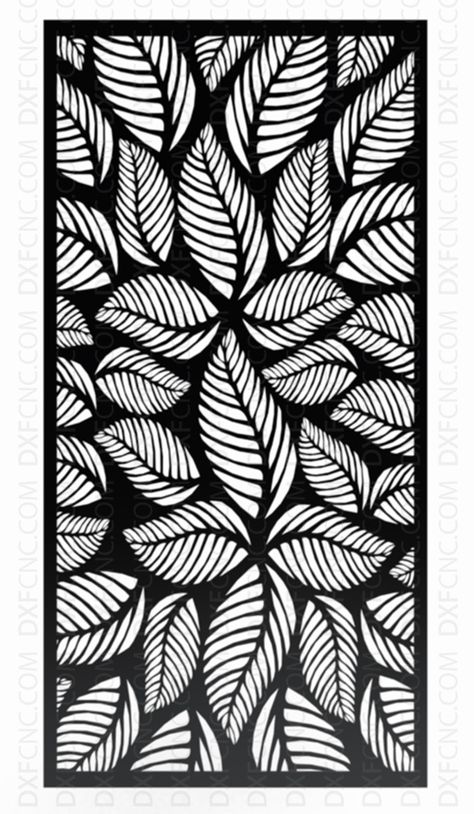 Laser Cut Leaf Design CNC steel metal - Template for leaf Free download Laser Metal Sheet Design, Leaf Cnc Design, Cnc Jaali Design, Dxf Files Free Download Cnc, Window Screen Ideas, Laser Cut Design Pattern, Chandelier Design Modern, Sheet Metal Design, Window Screen Frame