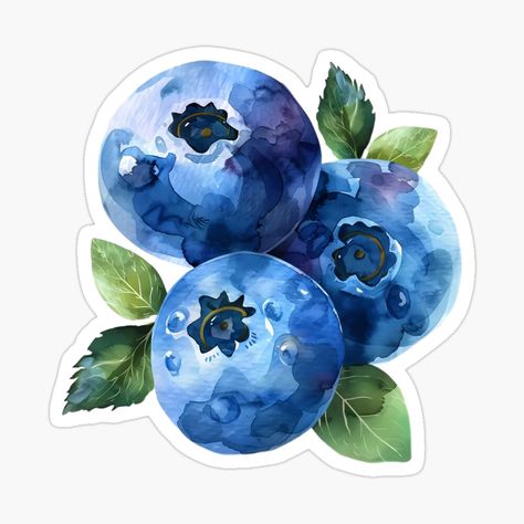 Get my art printed on awesome products. Support me at Redbubble #RBandME: https://www.redbubble.com/i/sticker/Blueberry-Watercolor-Art-by-newtotem/165623096.EJUG5?asc=u Blueberry Sticker, Blueberry Watercolor, Watercolor Blueberries, Watercolor Stickers, Diy Dollar Store Crafts, Food Stickers, Hero Wallpaper, Bullet Journal Stickers, Dollar Store Crafts