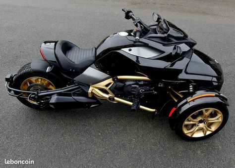 Can Am Spyder F3 Custom, Duel Runner, Can Am Ryker, 3 Wheel Motorcycle, Three Wheel Bicycle, Bike Technology, Trike Scooter, Custom Street Bikes, Can Am Spyder