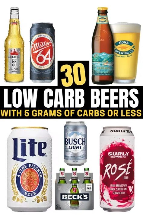 Keto Beer, Carb Calculator, Low Calorie Beer, Low Carb Beer, Gluten Free Beer, Flavored Beer, Beer Pairing, Low Carb Drinks, Free Beer