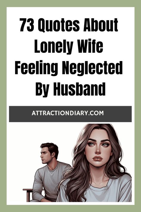 Illustration of a dejected woman in the foreground and a man sitting away from her in the background, representing quotes about a lonely wife feeling neglected by her husband. Husband Neglecting Wife Quotes, Feeling Ignored By Husband Quotes, Irresponsible Husband Quotes, Lonliness Quotes In Marriage, Husband Neglects Wife Quotes, Not Feeling Supported By Husband, When Husband Ignores Wife, Unsupportive Husband Quotes, Husband Neglects Wife