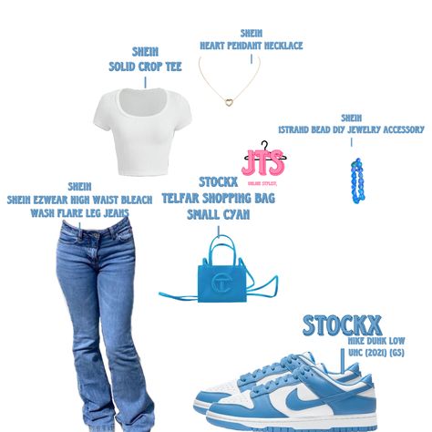 Diffused Blue Jordan 11 Outfit, Outfits With Blue Dunks, Teal Dunks Outfit, Blue Dunk Outfit, Blue Dunks Outfit, Blue Dunks, Jordan 11 Outfit, Dunk Outfit, Dunks Outfit