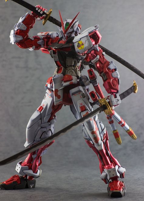 Astray Red Frame Pose, Samurai Gundam, Mecha Samurai, Astray Gundam, Gundam Pose, Buster Gundam, Astray Red Frame, Gundam Astray, Gundam Toys