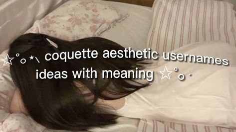 #coquette #namemeaning . #Coquette_Username_Ideas #Coquette_Usernames #Coquette_Fonts #Coquette_Font Coquette Usernames Instagram, Coquette Usernames, Bios Aesthetic, Profile Names, Pink Wallpaper Desktop, Cute Bios, Aesthetic Usernames, Coquette Vibes, Username Ideas