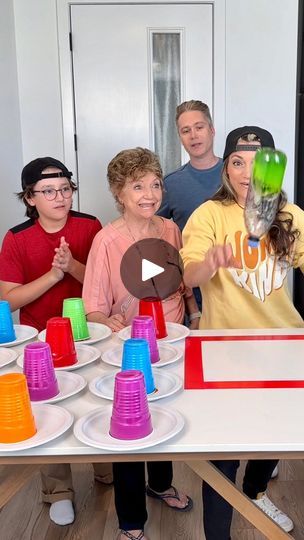 105K views · 1.3K reactions | Bottle Flip Food Challenge #reels | Getti | Getti · Original audio Bottle Flip Game, Easy Party Games, Bottle Flip, Challenge Games, Easy Parties, Food Challenge, Party Games, Audio, The Originals