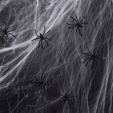 Fake Spiders and Webs #GiftIdeas #ThingsIDesire #Halloween #HalloweenDecoration #HalloweenGiftIdeas #HalloweenGifts #HalloweenOutdoorDecoration #HalloweenProps Maleficent Halloween Costume, Maleficent Halloween, Spider Web Halloween Decorations, Spiders Halloween, Fake Spider, Spider Web Decoration, Halloween Spider Decorations, Movie Decor, Spider Webs