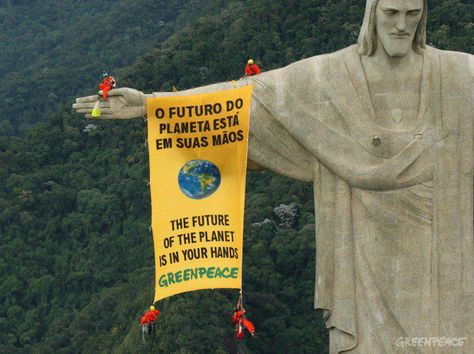 Empty rhetoric, empty oceans: Will Rio +20 change the tide? | rabble.ca Christ The Redeemer Statue, Green Peace, Christ The Redeemer, Oceans Of The World, We Are The World, Tomorrow Will Be Better, Save Earth, Save The Planet, Take Action