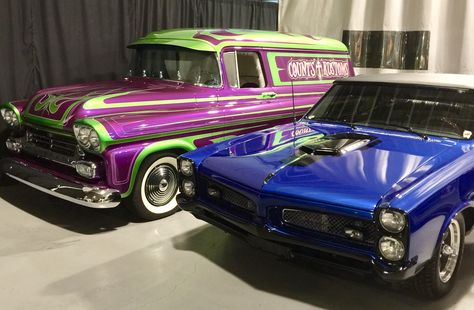 Counts customs🧛🏼‍♂️ Counts Kustoms, Cars Garage, Counting Cars, Car Garage, Old Cars, Cool Cars, Las Vegas, Sports Car, Toy Car