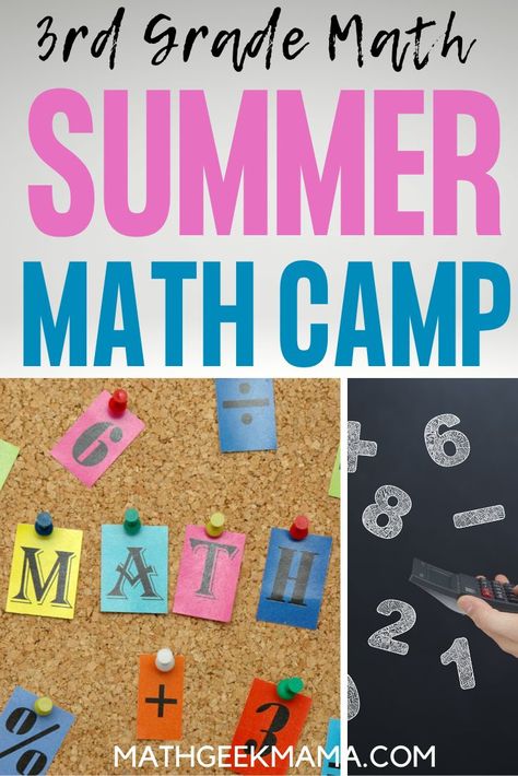 Summer Tutoring Ideas, Summer School Math Activities, Math Club Activities, Math Summer Camp, Summer School Math, Math Camp, Summer Math Activities, Summer Learning Activities, Summer School Activities