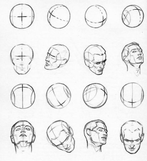 Face Dimensions Drawing, Constructive Drawing, Loomis Method, Drawing The Human Head, Andrew Loomis, Facial Anatomy, Face Anatomy, Drawing Study, 얼굴 드로잉