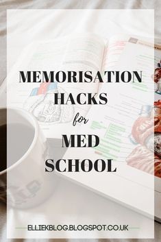 Study Memory Hacks, Day In The Life Med Student, Med Student Hacks, Motivation For Med Students, Med Student Essentials, Medical Students Study Note, Med Student Tips, Memorisation Hacks, Motivation For Medical Students