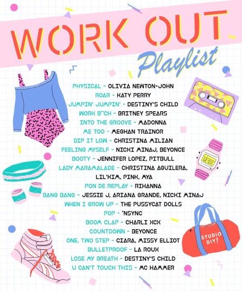 Work Playlist, Workout Music Playlist, Wellness Bodybuilding, Positive Songs, Exercise Muscle, Gym Lifestyle, Healthy Workout, Workout Songs, Debbie Gibson