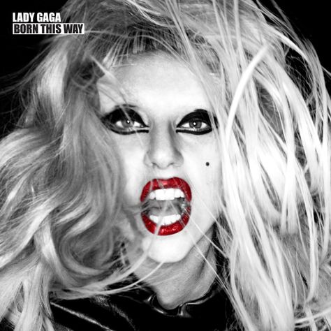 Lady Gaga | Born This Way Album Cover HQ Judas Lady Gaga, Lady Gaga Albums, The Fame Monster, Book Launch Party, Lady Gaga Pictures, Bad Kids, Best Song Ever, Born This Way, Adam Sandler