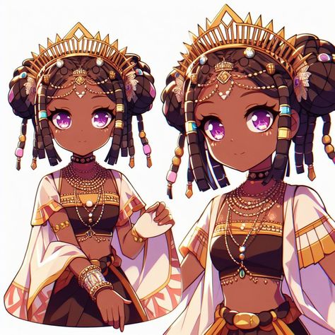 Girl With Dreads, African Anime, Prince Aesthetic, Prince Clothes, Woman Artwork, Dreads Girl, Oc Character, Black Woman Artwork, Girl Drawings