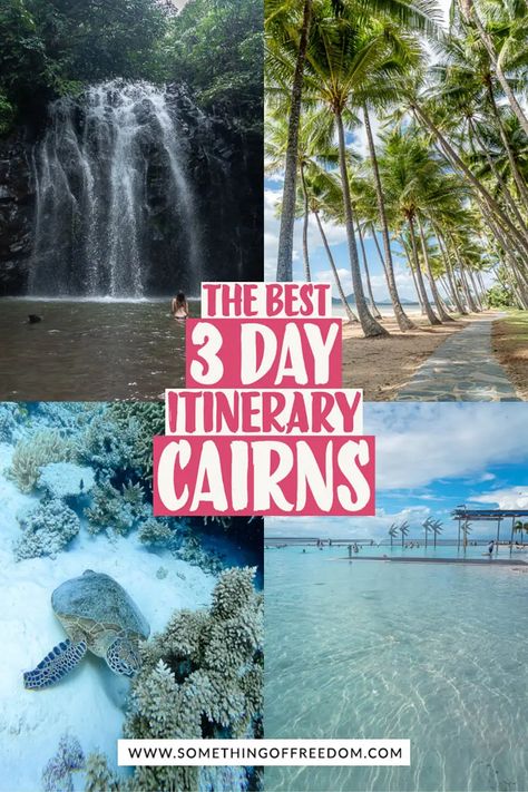 Cairns Itinerary, Cairns Australia, Summer Travel Destinations, Travel Through Europe, Cheap Holiday, Family Vacation Spots, Honeymoon Resorts, Oceania Travel, Tropical Destinations